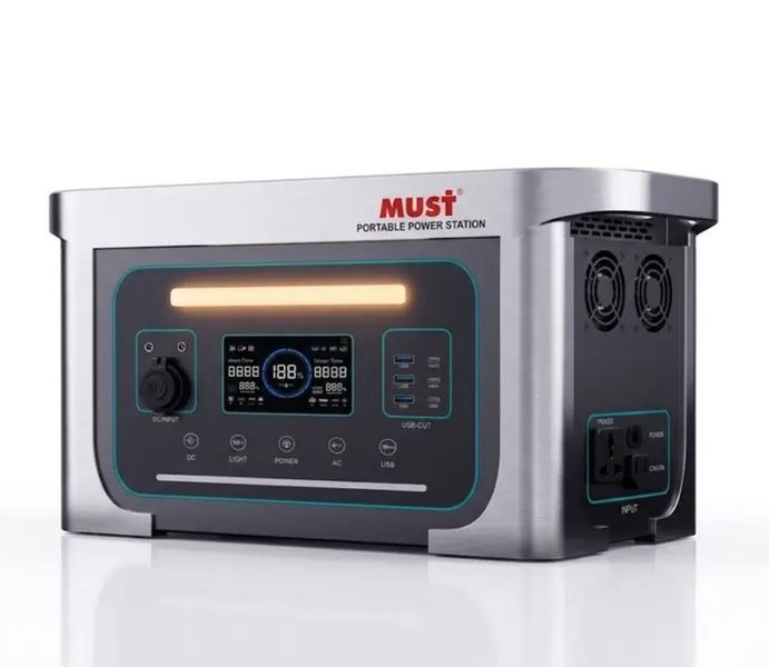 Портативна зарядная станція MUST EM1024S LiFePO4 /2000Ват -1330 Ват 8828 фото