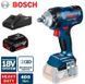Набір професійних ударних гайковертів Bosch GDS 18V-450PC + 5,0 А&middot;м акумулятор + шп 0119 фото 2