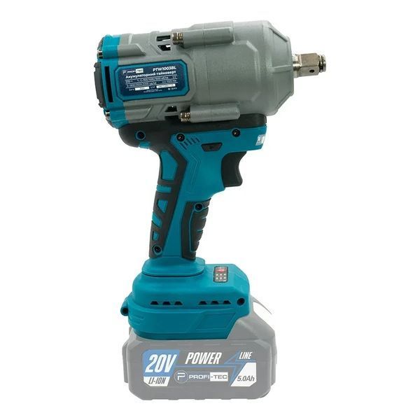 Акумуляторний гайковерт PROFI-TEC PTW1003BL POWERLine (2&times;PT2040MP (4,0 А&middot;год), зарядний пристрій) 7000 фото
