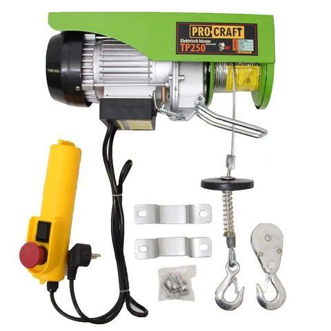 Підйомник (тельфер) PROCRAFT TP250 3400 фото