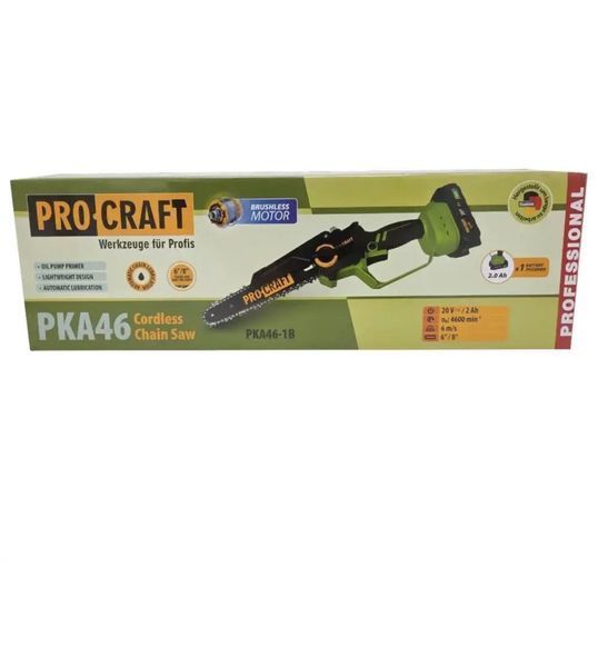 Аккумуляторная мини-пила Procraft PKA46 (1 аккумулятор) 1500 фото