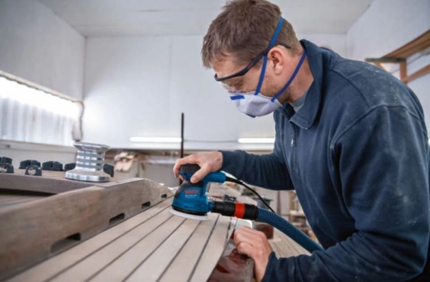 Эксцентриковая шлифовальная машина Bosch GEX 125-1 AE Professional 3200 фото