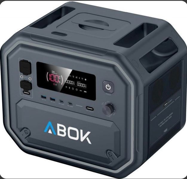 Зарядная станция ABOK 2500W. Емкость 2160 Ватт/час, Абок 2500Вт 48000 фото