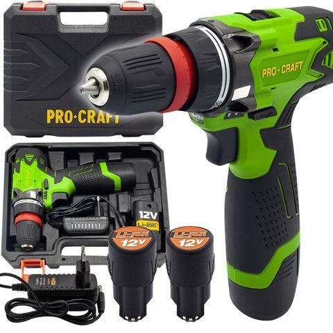 Шуруповерт Procraft PA12DFR Universal 1700 фото